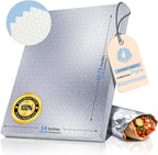 ANGEL’S PEEL LOUNGE Heavy Duty Aluminum Foil Sheets — Precut Tinfoil Wraps - Image 2