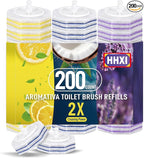 200Ct Aromative Toilet Brush Refills, Toilet Bowl Cleaner Refills, Double-Layer by Unknown
