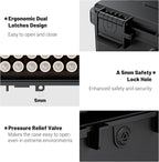 Hard Shell Battery Organizer Holder - Image 8