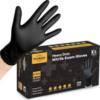 TitanFlex Disposable Nitrile Exam Gloves, Heavy Duty, Latex Free, Food Safe by TitanFlexDisposableGloves
