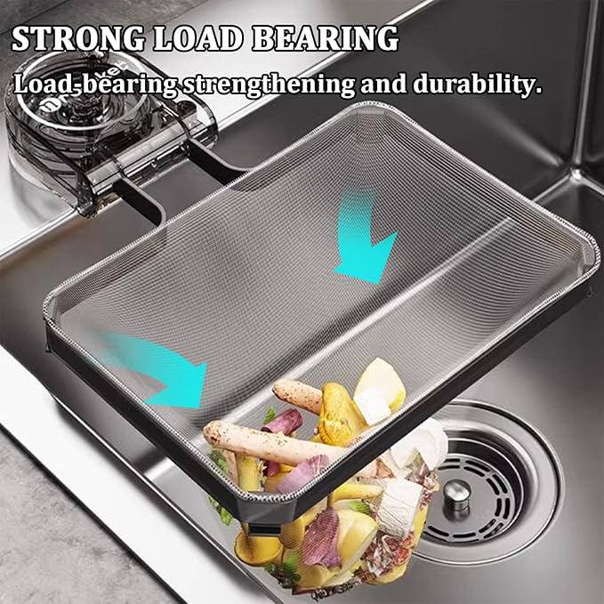 Kitchen Sink Strainer with 100 PCS Filter Mesh Bag, Food Waste Filter Basket - Image 7