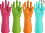 Bamllum Rubber Cleaning Gloves for Kitchen by Bamllum