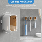 Toothbrush Holders for Bathroom【Innovation Single Slot Design】 2PCS Toothbrush - Image 5