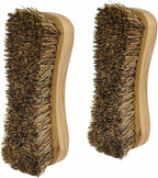 All-Natural Wooden Scrub Brush Set | Wooden Handle | Palmyra Bristle Brush - Image 4