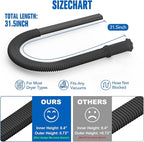 Sealegend Dryer Vent Cleaner Kit Vacuum Hose Attachment Compatible - Image 6