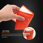 SPTA Car Interior Scrubbing Sponge, Microfiber Car Wax Applicator, Car Wash - Image 8