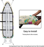 Sprowallow Hummingbird Flowers Ironing Board Cover Stain Resistant Standard - Image 4