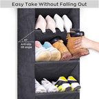 SLEEPING LAMB Over The Door Shoe Organizer - Image 5