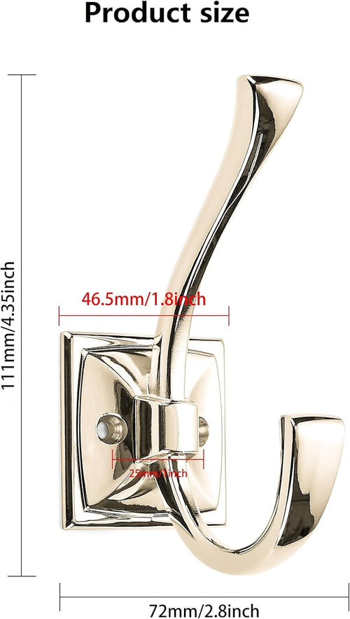 2 Pack Decorative Heavy Duty Towel Hooks - Image 2