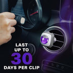 Air Jungles Lavender Scent Car Air Freshener Vent Clip, Natural Essential Oil - Image 6