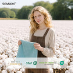 SEMAXE Bathroom Hand Towel, 100% Cotton Towels - Image 4