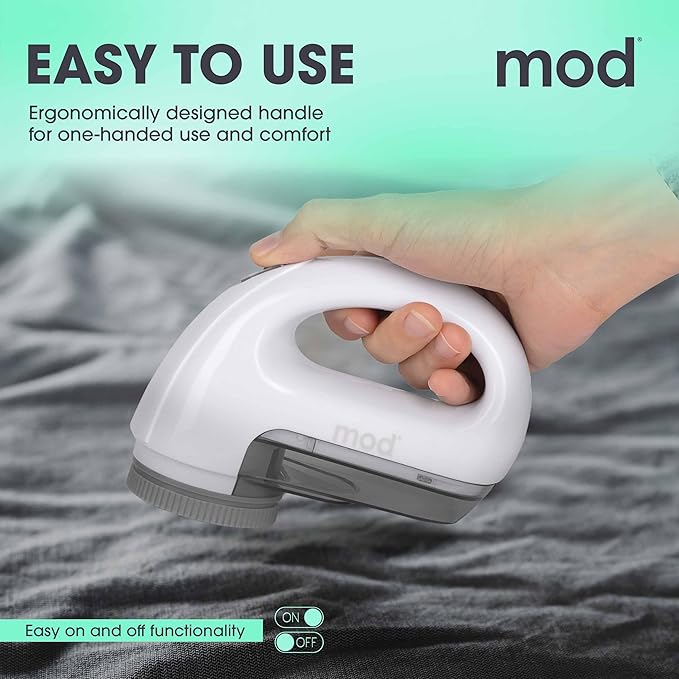 MOD Portable Fabric Shaver and Lint Remover, Reusable Pet Hair Remover - Image 4
