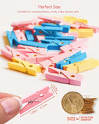 Clothes Pins Mini Clothespins Pink - Image 6