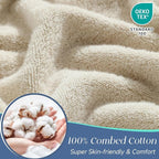 Simple&Opulence 4 Pcs Premium Hand Towels 16"x28", 600 GSM 100% Ring Spun Cotton - Image 7