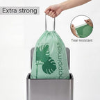 happimess 13.2 Gallon Drawstring Trash Bags, Compostable, Bio-Based - Image 5