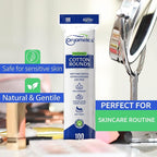 Orgametics Cotton Rounds, 100% Natural Turkish Cotton Premium Makeup Remover - Image 4