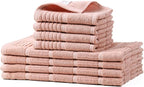 Glynniss Kitchen Towels and Dishcloths Set, Four Kitchen Dish Towels 16x26 by Glynniss