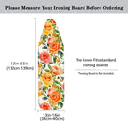 Rose Ironing Board Cover with Padding, Standard Size Replacement Iron Board - Image 5