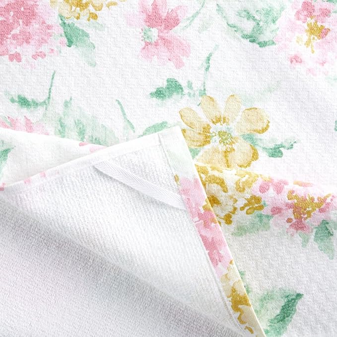 Martha Stewart Amber Floral Kitchen Towel Set 4-Pack - Image 7