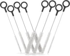 Heavy Duty Cleaning Brushes Set of 8 by Buenalife