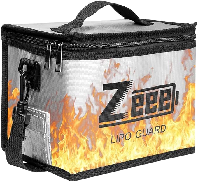 Zeee Fireproof Explosionproof Large Capacity Battery Storage Guard Pouch - Image 7