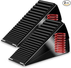 2Pc Strongest Door Stoppers for Bottom of Door- Spring Heavy Duty Door Stop by AIMAXINKE