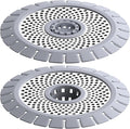 Shower Drain Hair Catcher/Bathtub Shower Drain Hair Trap/Strainer Stainless by qApqualityartPractical