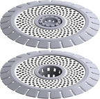 Shower Drain Hair Catcher/Bathtub Shower Drain Hair Trap/Strainer Stainless by qApqualityartPractical