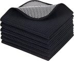 KinHwa Kitchen Washcloths for Dishes Absorbent Microfiber Dish Cloths Quick Dry by KinHwa