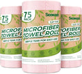 Microfiber Cleaning Cloths Roll, 225 Pack Tear Away Microfiber Towels Roll by SOOWASH