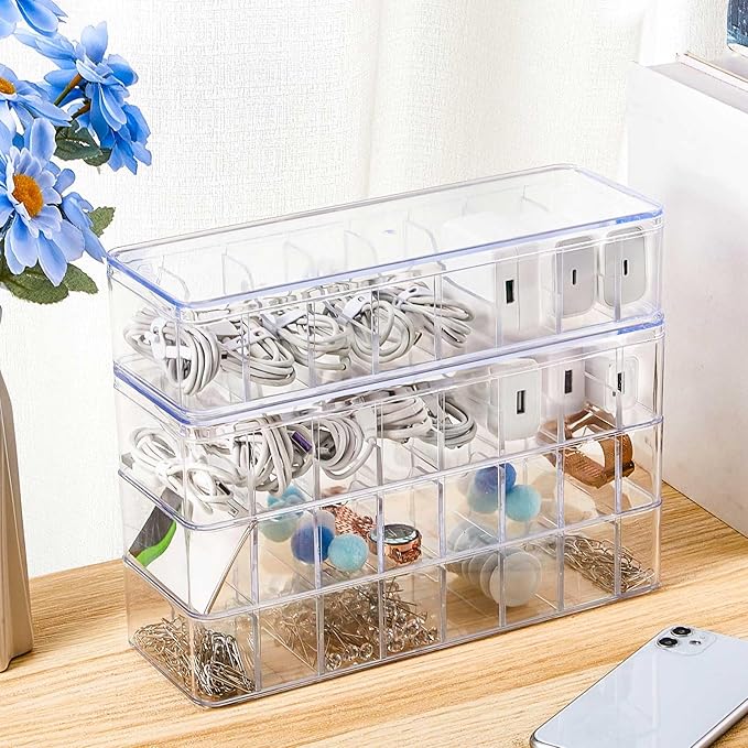 Tatuo 2 Pcs Cable Organizer Box - Image 4