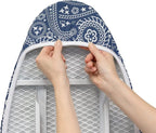 Westex Floral Paisley Heavy Duty Ironing Board Cover and Pad, Thick 3-Layer - Image 3