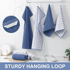 Homaxy Premium Cotton Kitchen Towels 16"x 28", Large Natural Ring Spun 390 GSM - Image 6