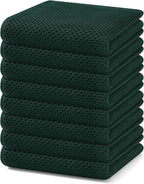 Homaxy 100% Cotton Waffle Weave Kitchen Dish Towels, Ultra Soft Absorbent Quick by Homaxy