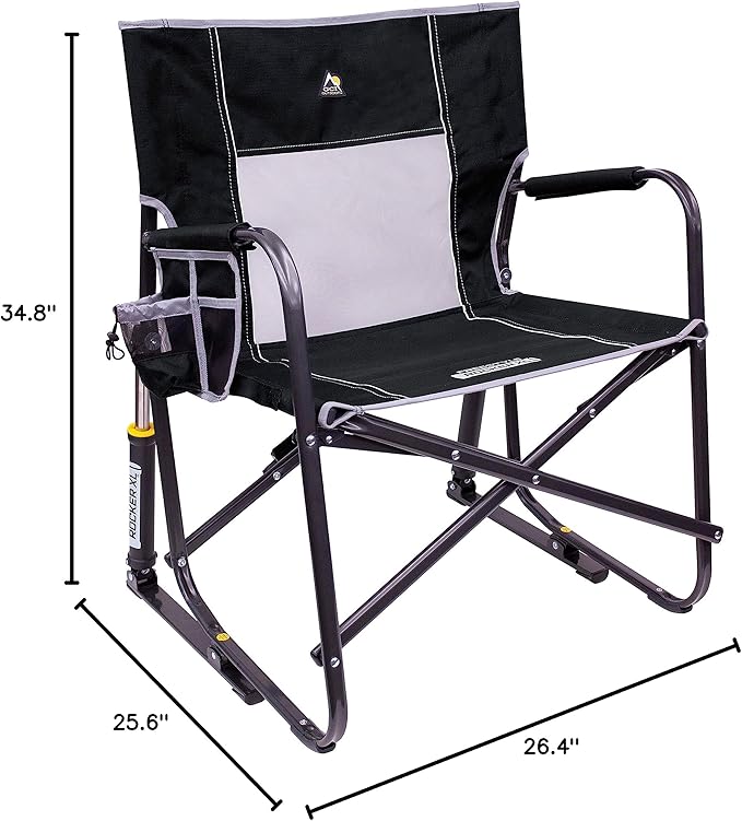 GCI Outdoor Freestyle Rocker XL Portable Folding Rocking Chair and Outdoor Camping Chair - Image 8