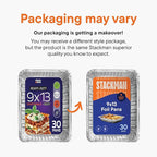 Aluminum Pans 9x13 Disposable Aluminum Foil Pans Large Baking Pan Trays - Image 7