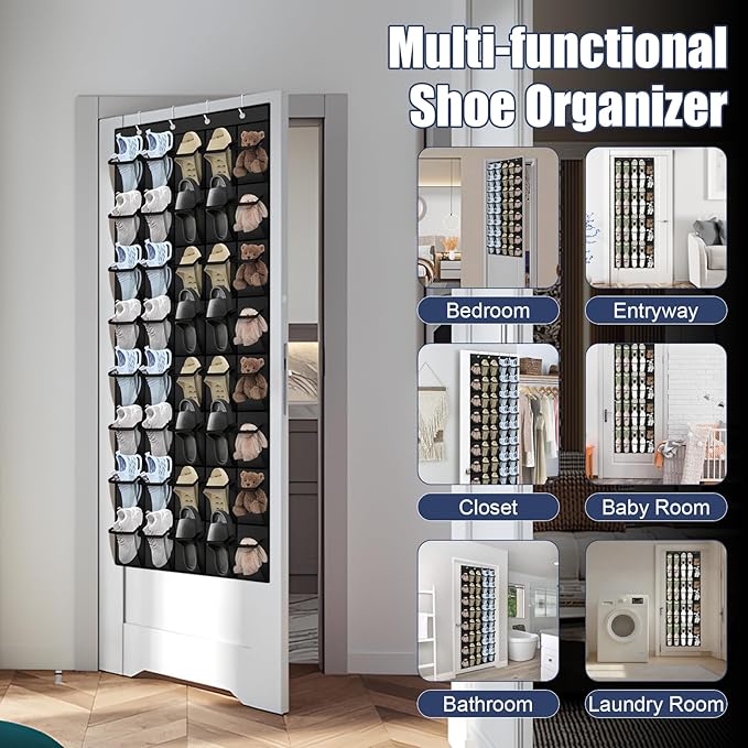Over the Door Shoe Organizer - Image 6