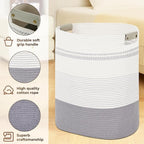 Laundry Basket with Handles - Image 4