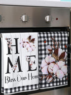 Bencailor 4 Pcs Farmhouse Rustic Kitchen Towels Farm Cotton Hand Dish Towels - Image 7