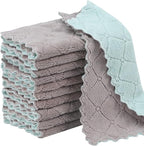 Rachan 11Pack Kitchen Dish Cloths, Reusable Dish Towels, Nonstick Oil Washable by Rachan