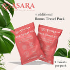 Clean Face Towels Disposable XL Facial Wipes | Add Water As a Makeup Remover | - Image 8