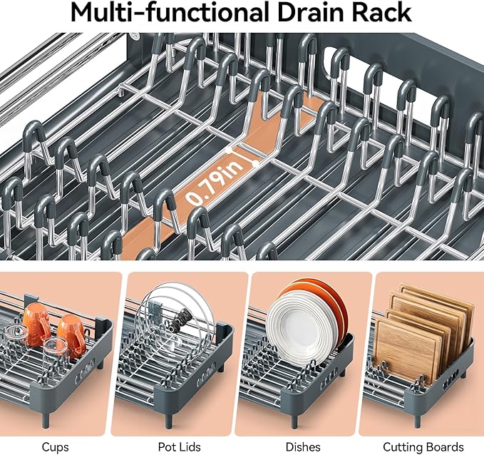 Stainless Steel Dish Drying Rack - Image 5