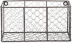 DII Chicken Wire Collection Farmhouse Vintage Wall Baskets, Small Basket - Image 3