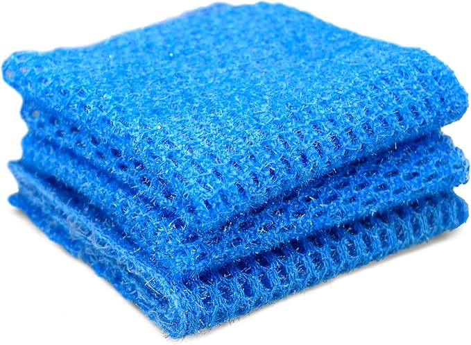 Non Scratch Dish Scrubbers for Cleaning Dishes by TheCrownChoice