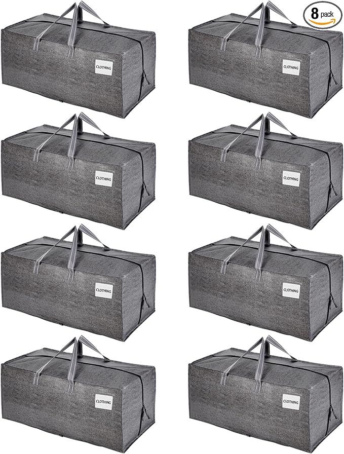 VENO 8 Pack Heavy Duty Moving Bags by Veno