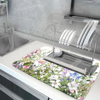 Aportt Spring Summer Floral Dish Drying Mat - Image 5