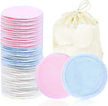 wegreeco 40 Pack Reusable Makeup Remover Pads, Washable Reusable Cotton Rounds by wegreeco