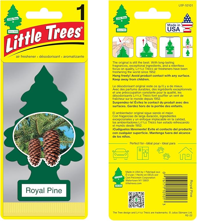 LITTLE TREES Car Air Freshener | Hanging Paper Tree - Image 3