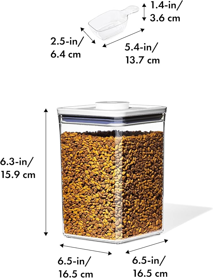 OXO Good Grips Pet POP Container – 4.4 Qt/4.2 L - Image 2