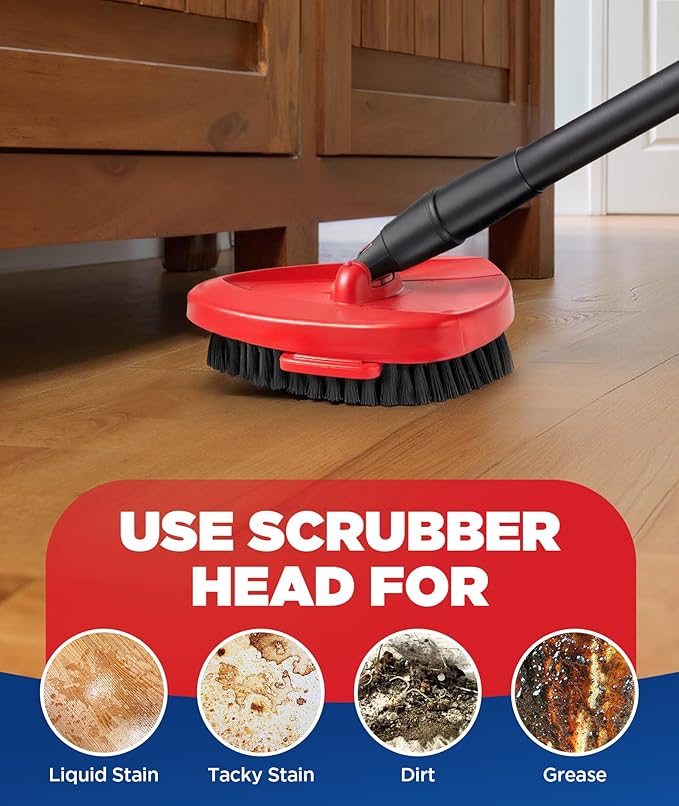 6-in-1 Mop Heads Replacements for O Cedar EasyWring 1 Tank System, Includes 1 - Image 5